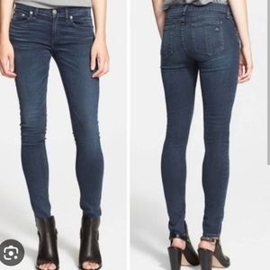 rag & bone High Rise Ankle Skinny Jeans